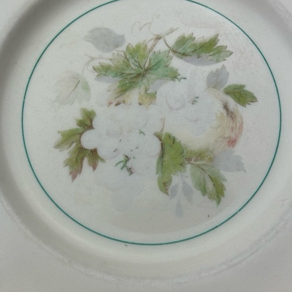 Johnson Bros Square Plates Made in England Pastel Border Fruit Designs 7.5” - Picture 8 of 11